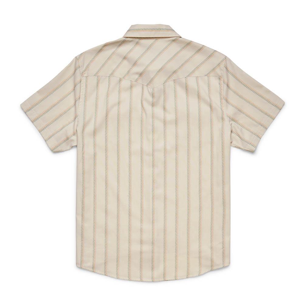 Howler Brothers x Land Cruiser H Bar B Snapshirt Men's in Off White